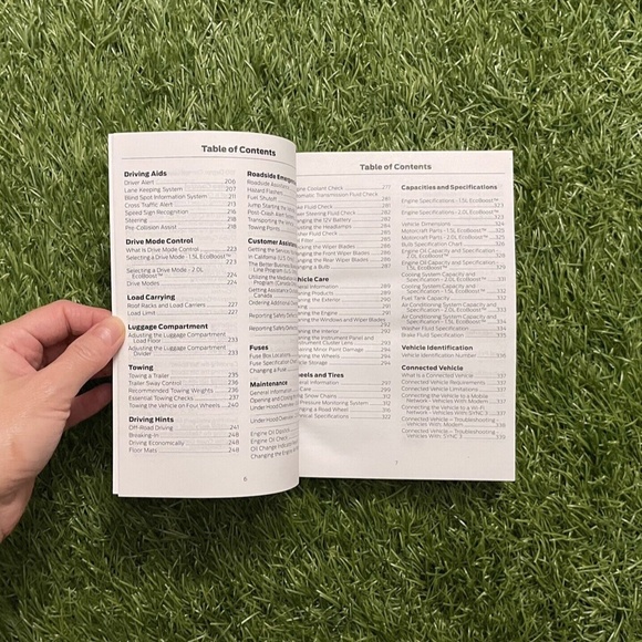 2021 Ford BRONCO SPORT Owners Manual - Picture 7 of 11